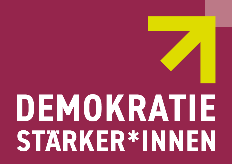 Logo der Kampagne "Demokratie Stärker*innen"